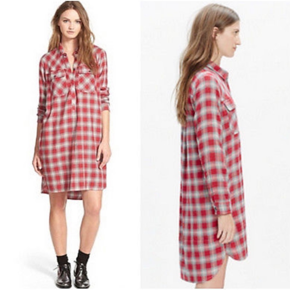 Madewell Plaid Dress